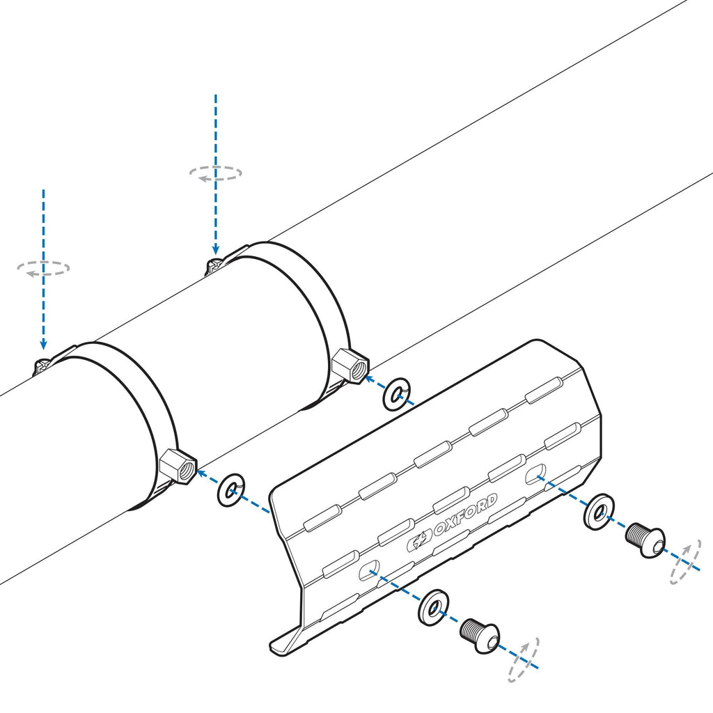 Oxford Exhaust Heat Shield - Various Designs