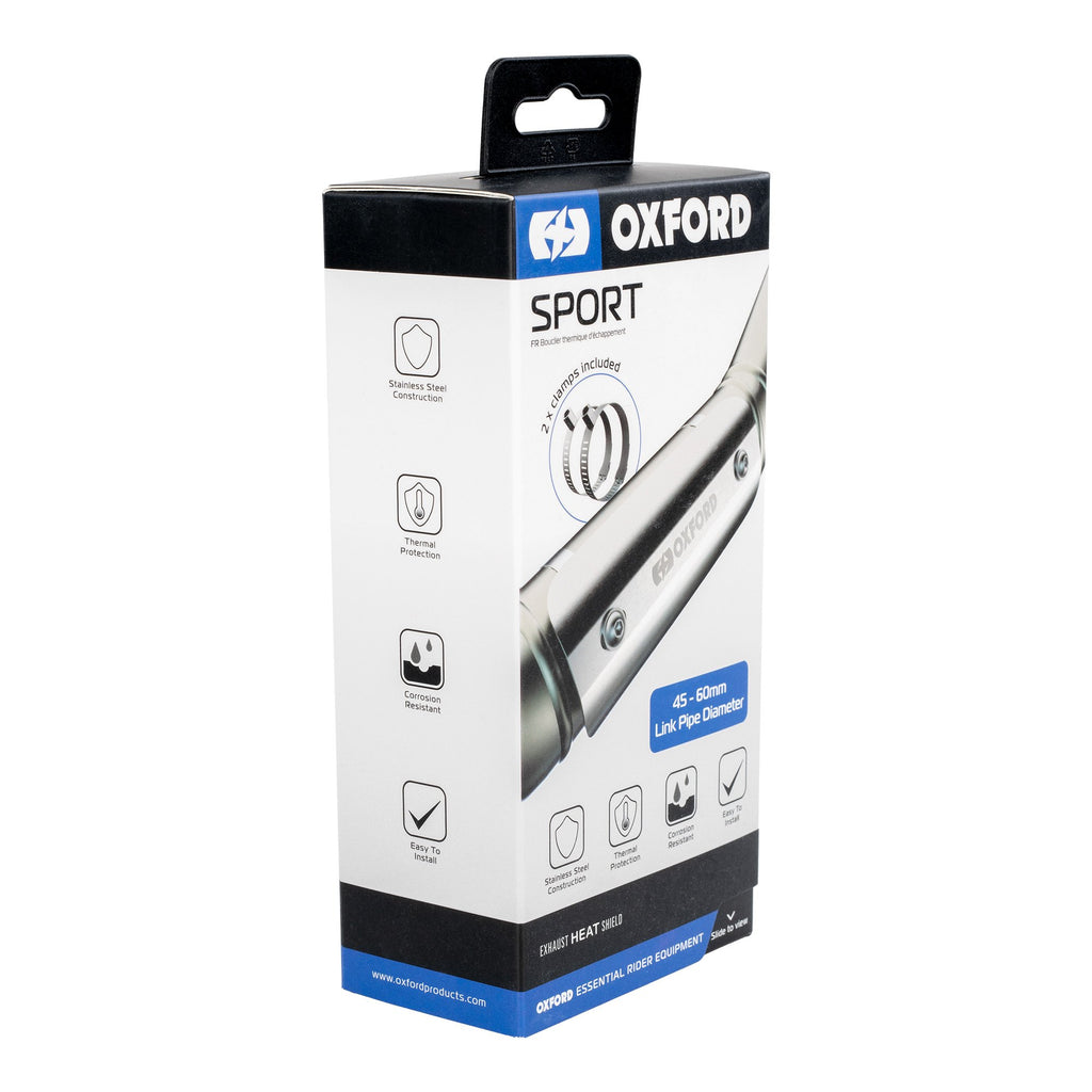 Oxford Exhaust Heat Shield - Various Designs