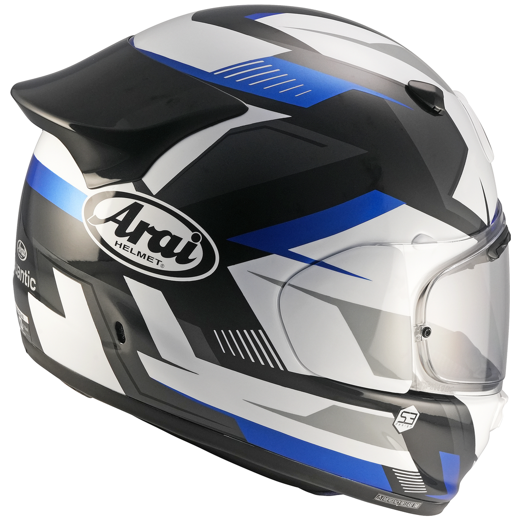 Arai Quantic Supra Blue Motorcycle Helmet