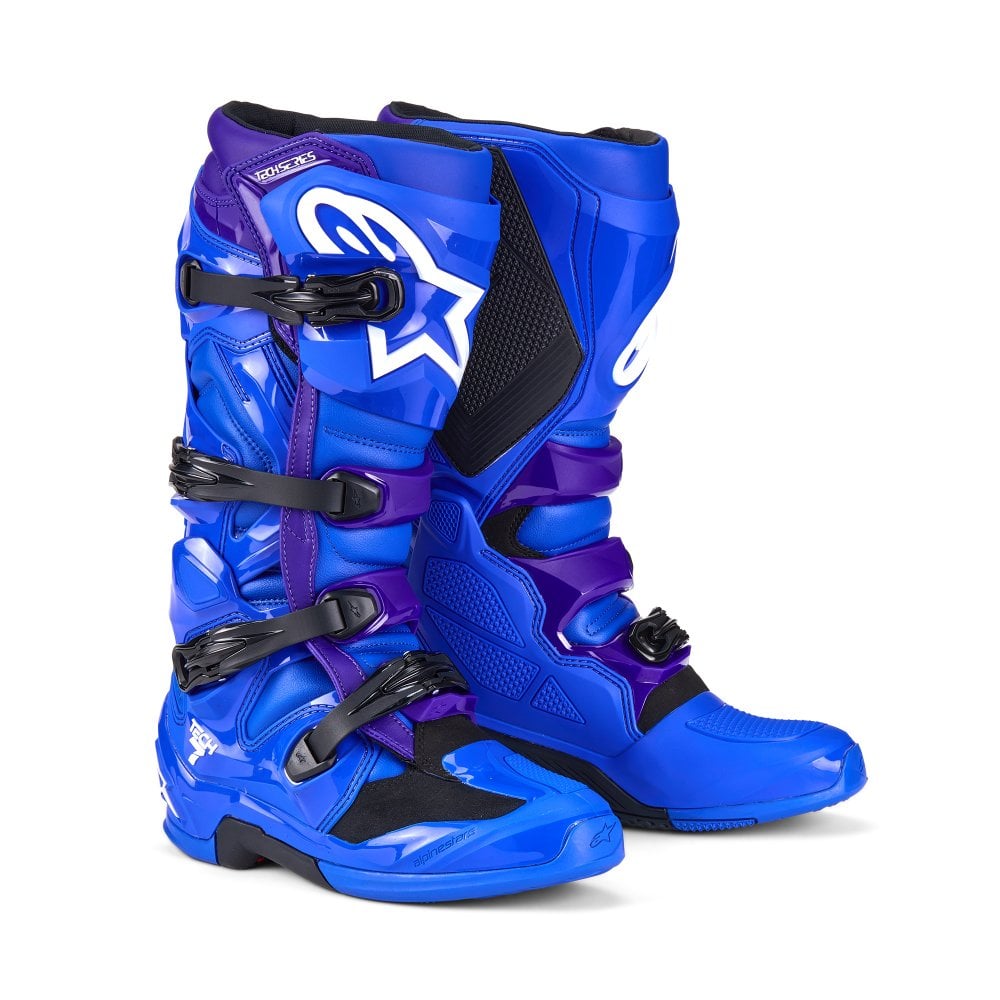 Alpinestars Tech 7 Blue Mx Boots