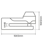 Oxford Titan 10mm Pin Disc Lock