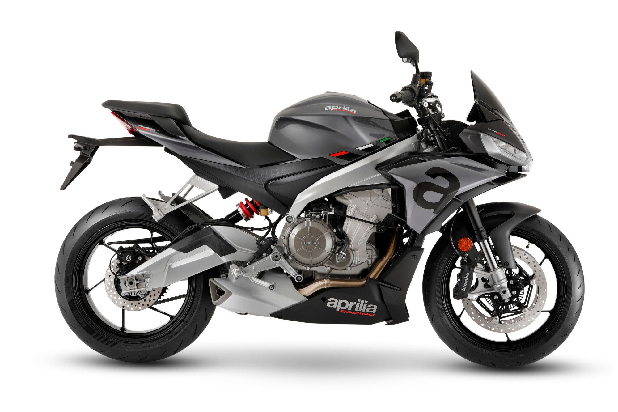 Aprilia Tuono 660 Rush Grey - A2 Licence Map Available!
