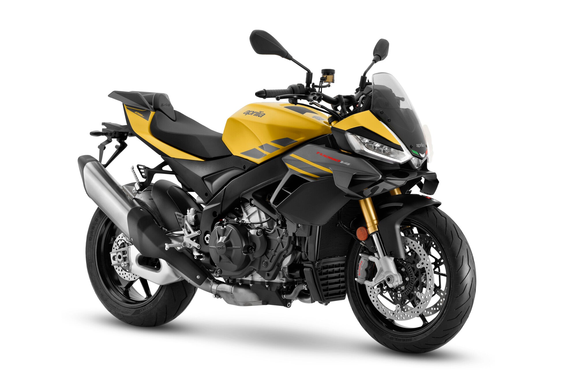 Aprilia Tuono V4 1100 Scorpion Yellow