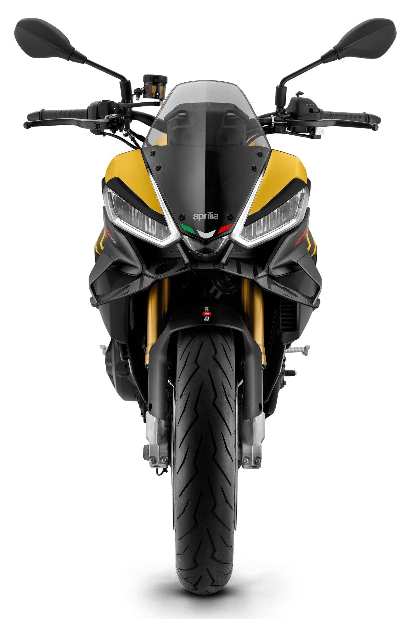 Aprilia Tuono V4 1100 Scorpion Yellow