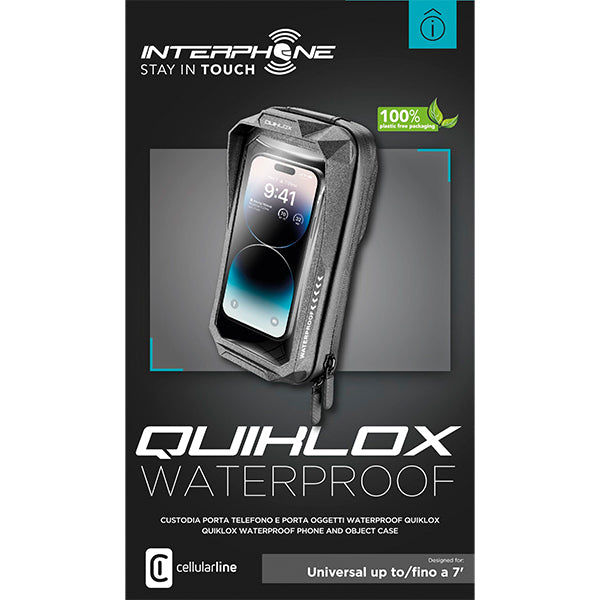 Quiklox Waterproof Motorcycle 7" Hardcase