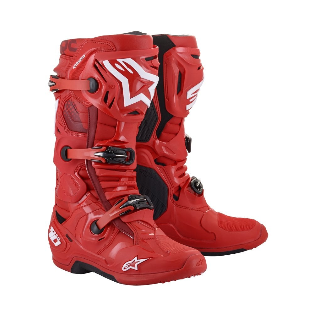 Alpinestars Tech 10 Red Mx Boots