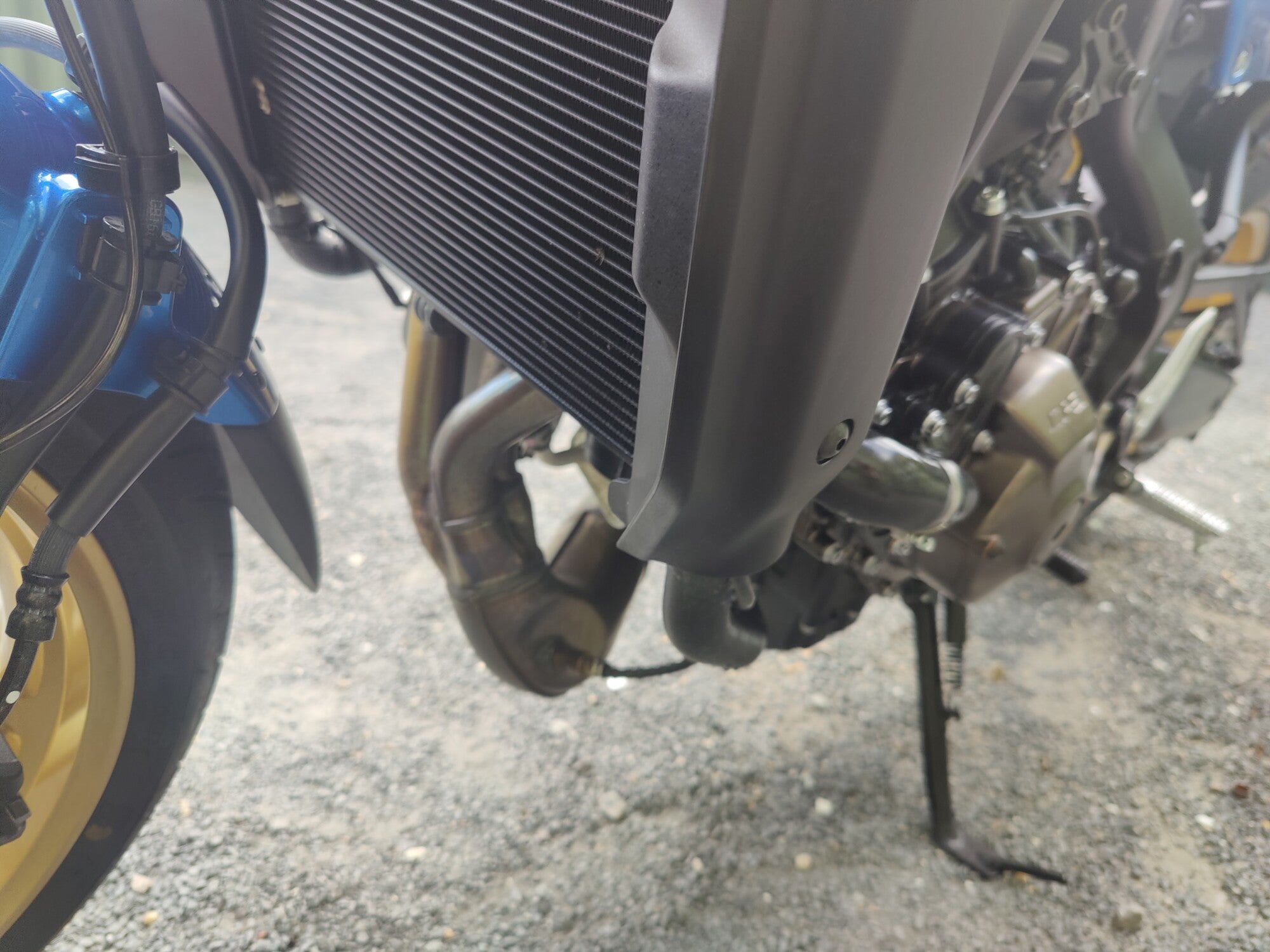 YAMAHA XSR 900 IN LEGEND BLUE image 18