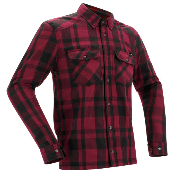 Richa Forest Red Motorcycle Shirt