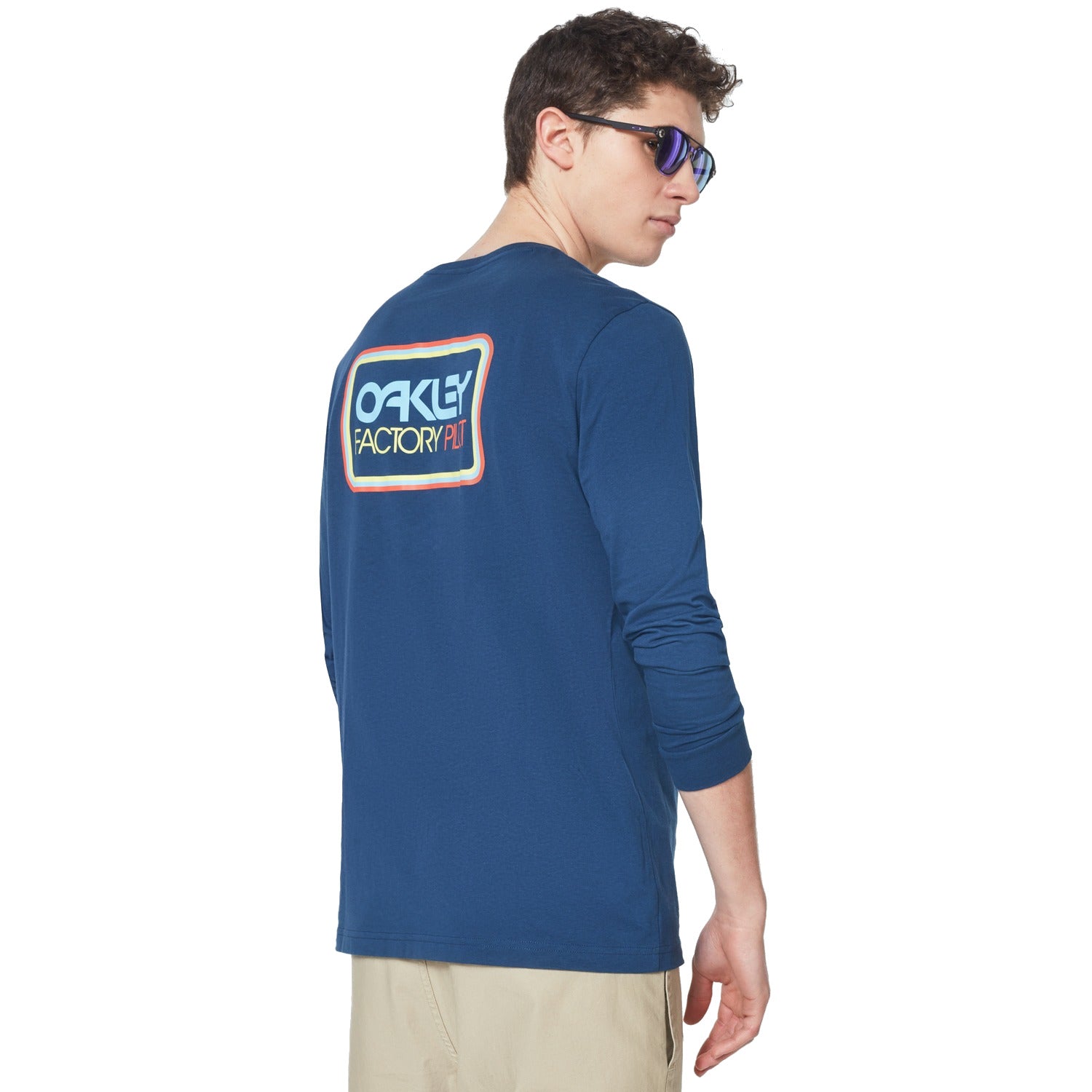 Oakley Factory Pilot L/S Tee - Universal Blue