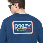 Oakley Factory Pilot L/S Tee - Universal Blue