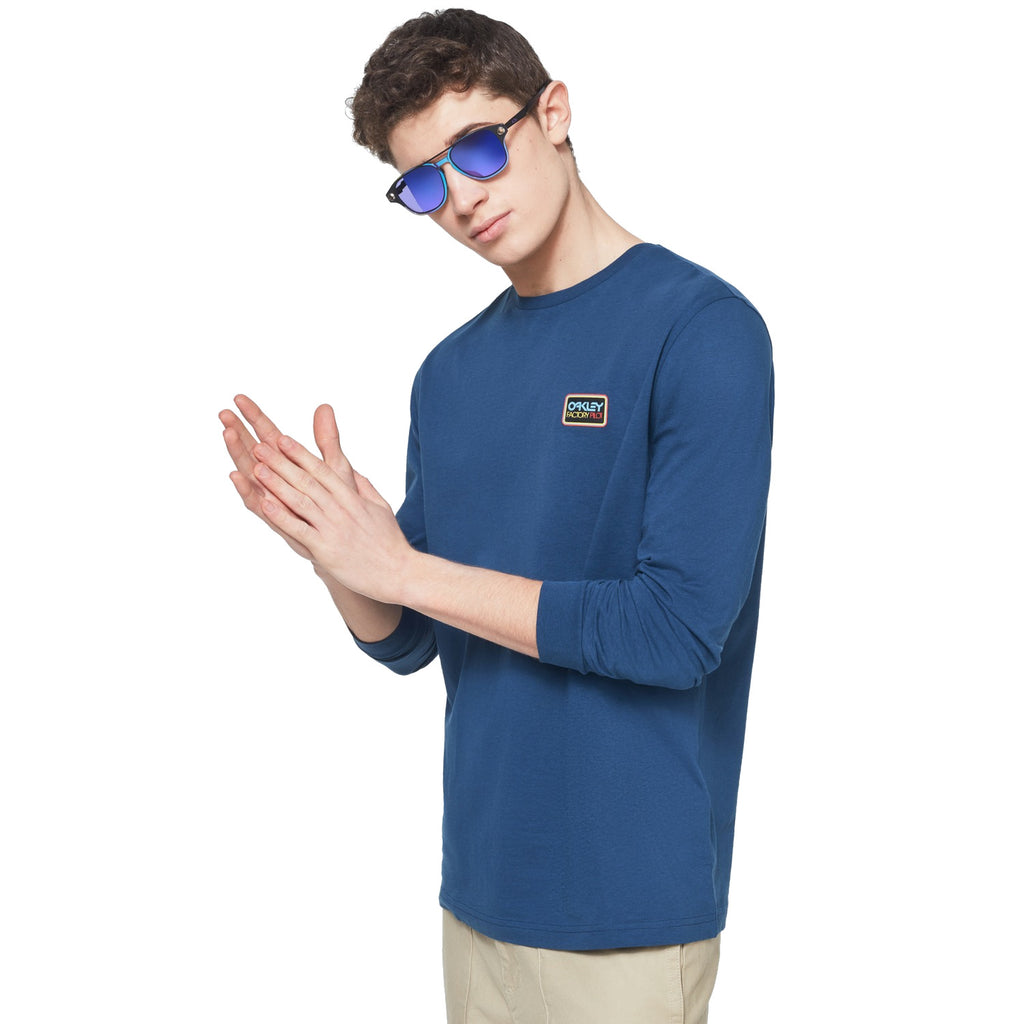 Oakley Factory Pilot L/S Tee - Universal Blue