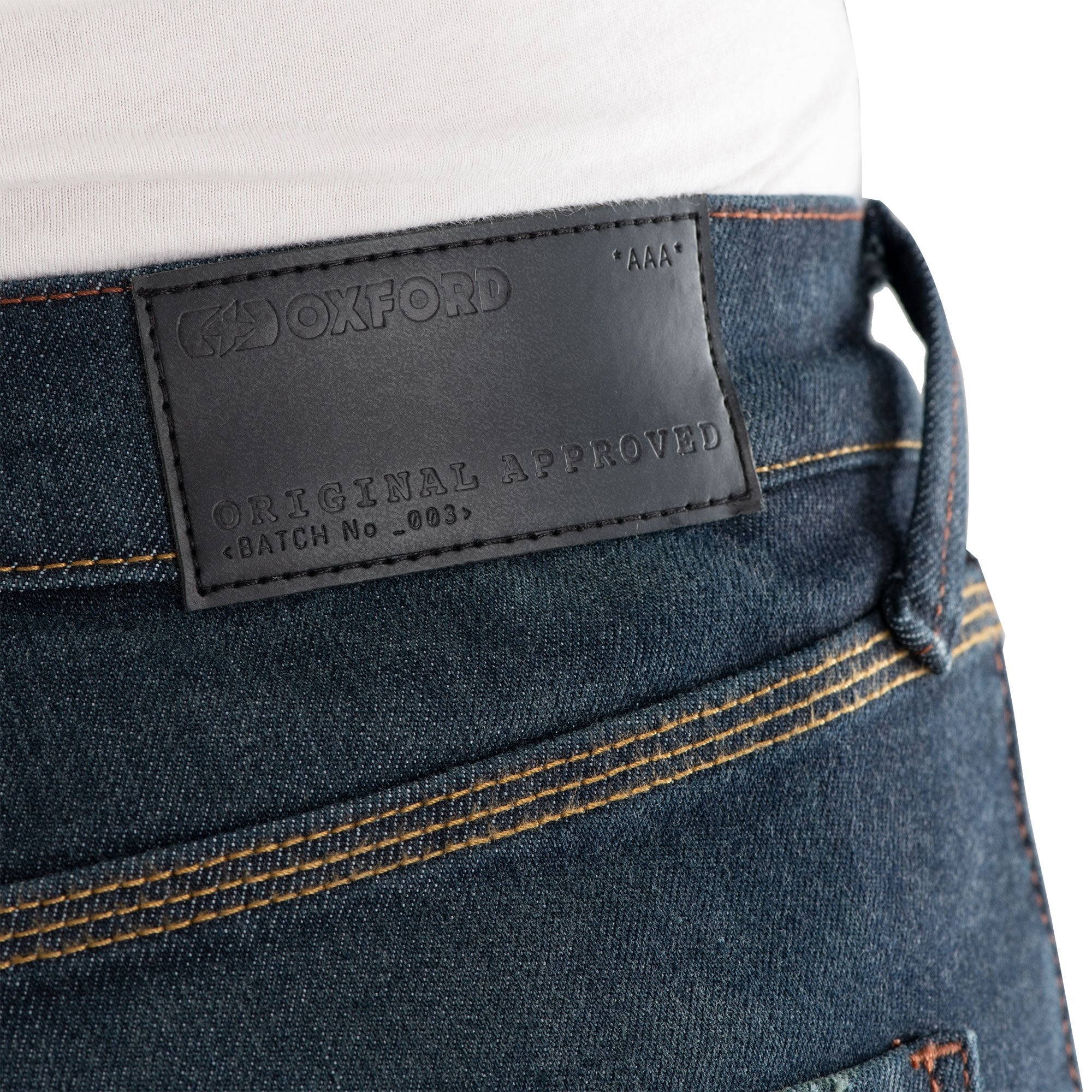 Oxford AAA Slim Motorcycle 32L Jeans