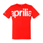 APRILIA WIDE PRINT T-SHIRT – RED