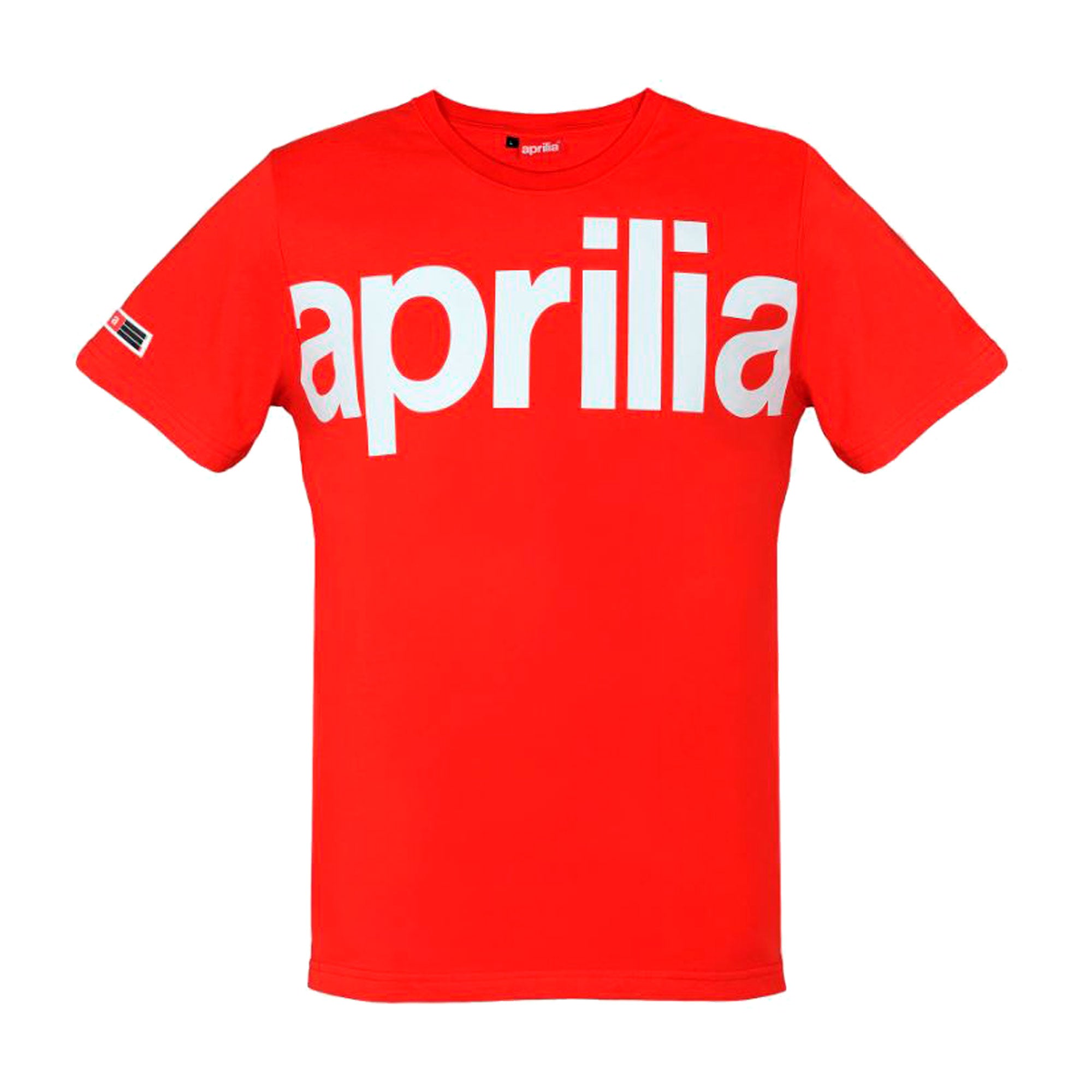 APRILIA WIDE PRINT T-SHIRT – RED