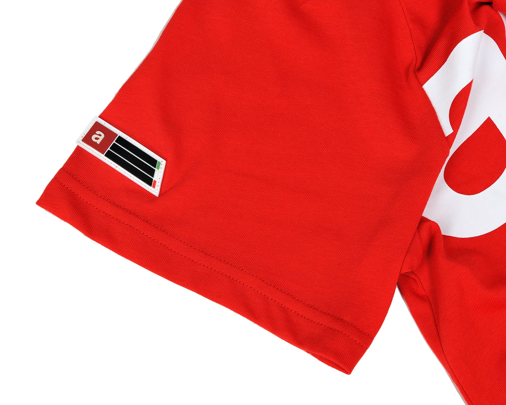 APRILIA WIDE PRINT T-SHIRT – RED
