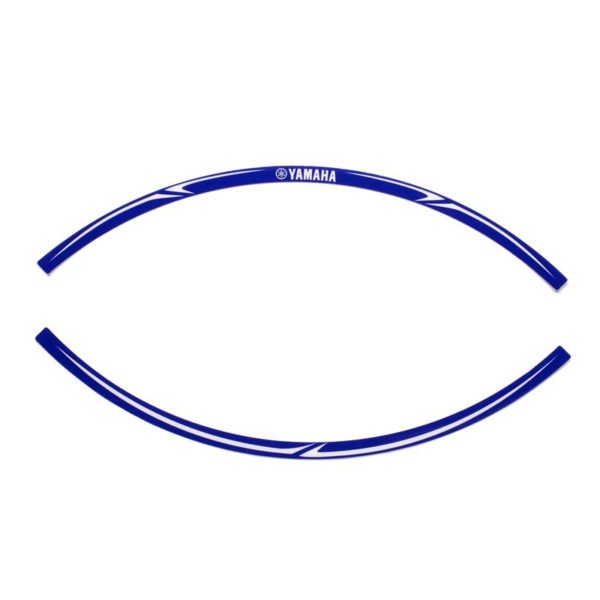 Genuine Yamaha Wheel Rim Stickers 17" Blue