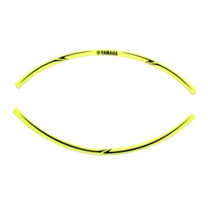 Genuine Yamaha Wheel Rim Stickers Yellow 17”