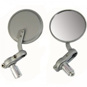 Oxford Silver Bar End Mirrors