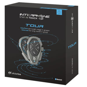 INTERPHONE TOUR bluetooth intercom - TWIN PACK