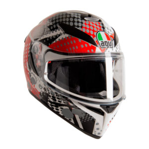 AGV K3 SV-S POP BLACK/RED/WHITE HELMET