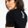 YAMAHA LADIES MT MADISON T-SHIRT - BLACK - Image 3