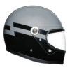 AGV X3000 SUPERBA GREY/BLACK MOTORCYCLE HELMET - Image 2