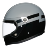 AGV X3000 SUPERBA GREY/BLACK MOTORCYCLE HELMET - Image 4