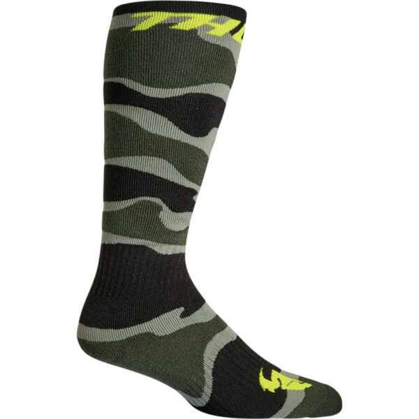 THOR MX CAMO/GREEN/ACID SOCK