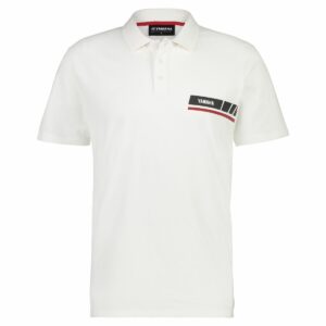 Yamaha REVS Mens Yass Polo WHITE