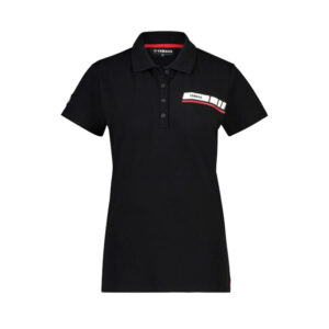 YAMAHA LADIES REVS FORBES POLO SHIRT - BLACK