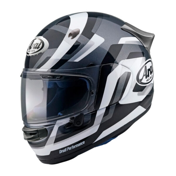 ARAI QUANTIC SNAKE WHITE MOTORCYCLE HELMET