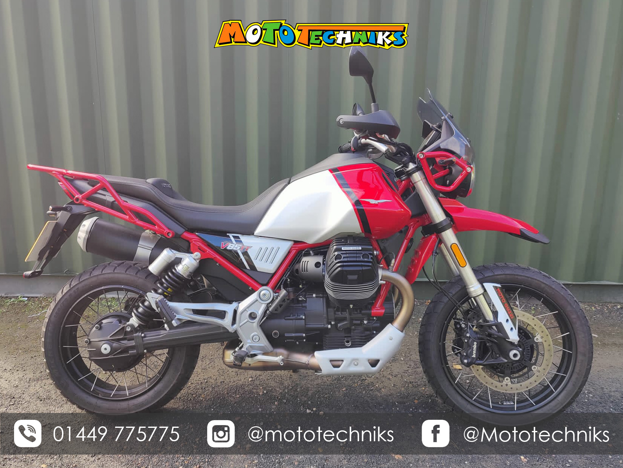 New shop moto guzzi