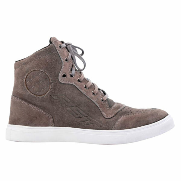 RST Ladies HiTop Moto CE Boots - Grey Suede