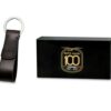 MOTO GUZZI LEATHER KEYRING