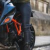 Oxford Ladies Wax Motorcycle Jeggings - Image 6