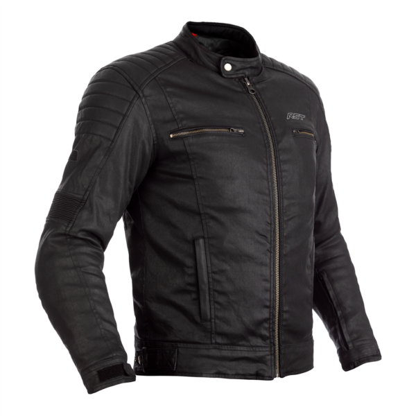 RST BRIXTON CE TEXTILE MOTORCYCLE JACKET - BLACK