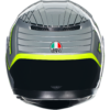 AGV K3 FORTIFY GREY/FLUO MOTORCYCLE HELMET - Image 5