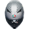 AGV K3 FORTIFY GREY/FLUO MOTORCYCLE HELMET - Image 7