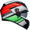 AGV K3 WING BLACK/ITALY MOTORCYCLE HELMET - Image 2