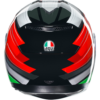 AGV K3 WING BLACK/ITALY MOTORCYCLE HELMET - Image 4