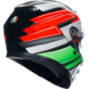 AGV K3 WING BLACK/ITALY MOTORCYCLE HELMET - Image 5