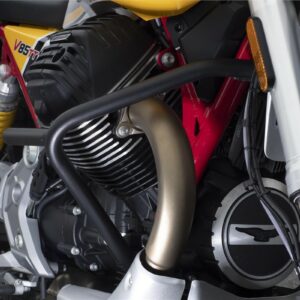 Moto Guzzi V85 Engine Guard - 3/4 view