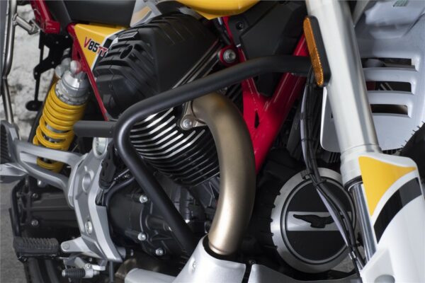 Moto Guzzi V85 Engine Guard - 3/4 view