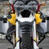 Moto Guzzi V85 Engine Guard - Front View