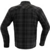RICHA MEN'S FOREST CHECK MOTORCYCLE SHIRT - BLACK/GREY - Image 3