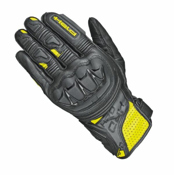 HELD KAKUDA MOTORCYCLE GLOVE - BLACK/FLUO