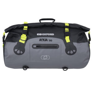 OXFORD AQUA T-30 ROLL BAG BLACK/GREY/FLUO