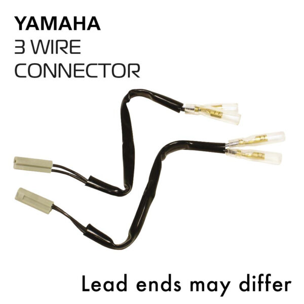 Oxford Indicator Leads Yamaha 3 wire connector w/day light function