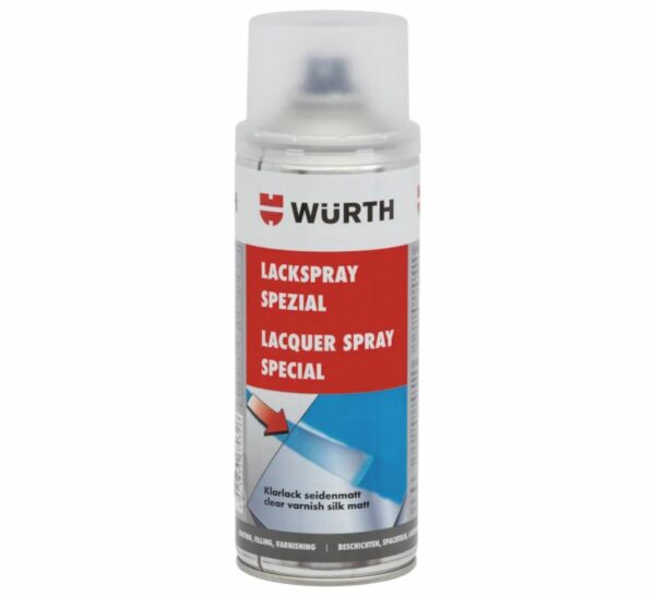 WÜRTH PAINT SPRAY SPECIAL - CLEAR LACQUER 400ml