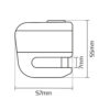 OXFORD MICRO XA5 ALARM DISC LOCK - Image 5